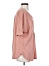 Shop Basic USA Pink Short Sleeve Blouse Size S - photo 4