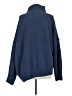 Aerie 100% Polyester Solid Blue Turtleneck Sweater Size M - photo 2