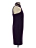 Bebe Solid Purple Cocktail Dress Size S - photo 4
