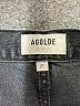 AGOLDE Black Denim Shorts Size 27 waist - photo 3