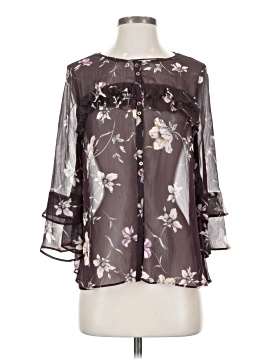 LC Lauren Conrad 3/4 Sleeve Blouse (view 1)