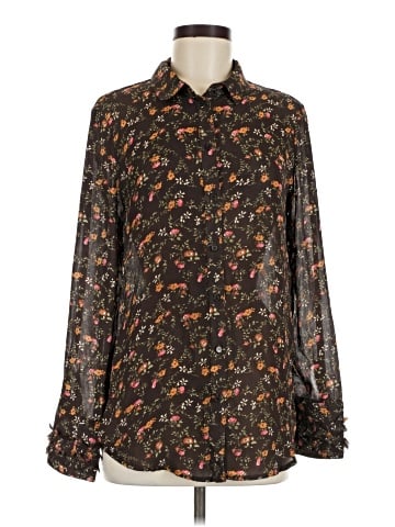 Premise Studio Long Sleeve Blouse (view 1)