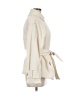 Vince. 100% Polyester Ivory Trenchcoat Size M - photo 4