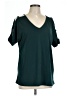 Unbranded Teal Short Sleeve Top Size L - photo 1