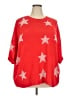 chic soul (chicsoul.com) Stars Red Pullover Sweater Size XXL - photo 1