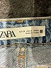 Zara Blue Denim Shorts Size 0 - photo 3