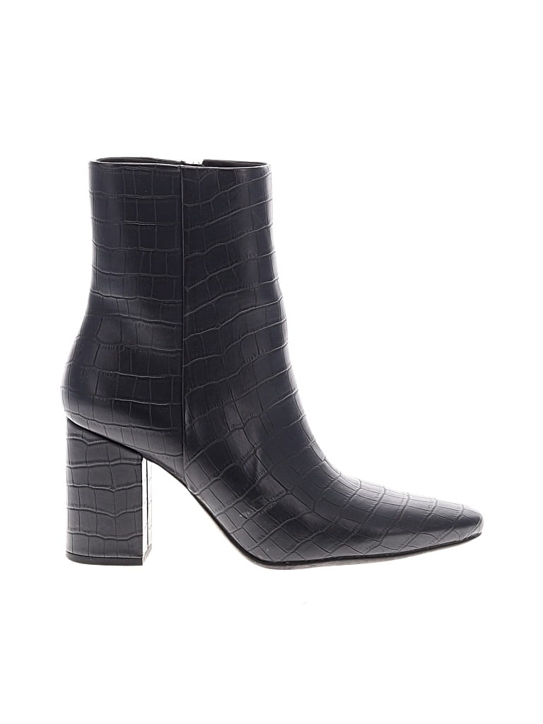 Pre-owned H&m Ankle Boots In Black