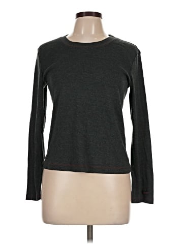 DKNY Long Sleeve Top (view 1)