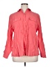 Chico's Pink Long Sleeve Button-Down Shirt Size XL - photo 1