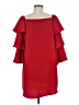 NANETTE Nanette Lepore 100% Polyester Red 3/4 Sleeve Top Size 6 - photo 2
