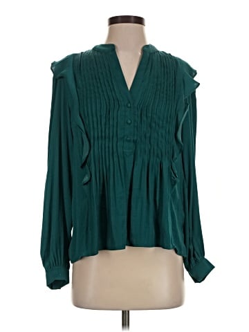 By Anthropologie Long Sleeve Blouse (view 1)