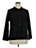 Assorted Brands Black 3/4 Sleeve Button-Down Shirt Size XL - photo 1