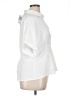 Ninety 100% Polyester White Short Sleeve Blouse Size XL - photo 4