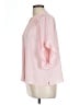 Investments 100% Polyester Pink Short Sleeve Blouse Size L (petite) - photo 5