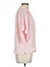 Investments 100% Polyester Pink Short Sleeve Blouse Size L (petite) - photo 4