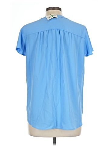 AK Anne Klein Short Sleeve Blouse (view 2)