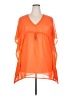 Echo 100% Polyester Orange Poncho Size 32 (estimated) - photo 1