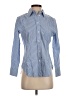 J.Crew Stripes Blue Long Sleeve Button-Down Shirt Size 4 (petite) - photo 1