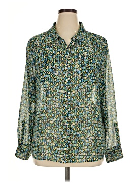 Two By Vince Camuto 3/4 Sleeve Blouse