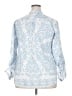 Amanda Blu 100% Polyester Blue 3/4 Sleeve Blouse Size XXL - photo 2