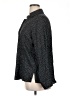 Foxcroft 100% Cotton Polka Dots Black Long Sleeve Blouse Size 14w - photo 5