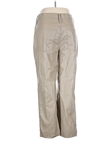 Madewell The Perfect Vintage Straight Jean: Faux Leather Edition (view 2)