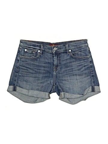 7 For All Mankind Denim Shorts (view 1)