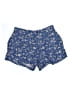 Ann Taylor LOFT Floral Blue Shorts Size S - photo 1