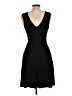 Aqua Solid Black Cocktail Dress Size L - photo 2