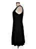 Aqua Solid Black Cocktail Dress Size L - photo 5