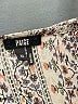 Paige 100% Silk Silver Ivory Sleeveless Silk Top Size XS - photo 7