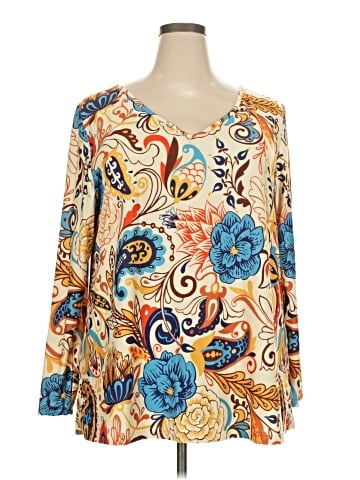 Sakurafina Long Sleeve Henley (view 1)