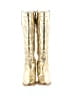 Givenchy Gold Leather Cowboy Boots Size EU 37 1/2 - photo 2