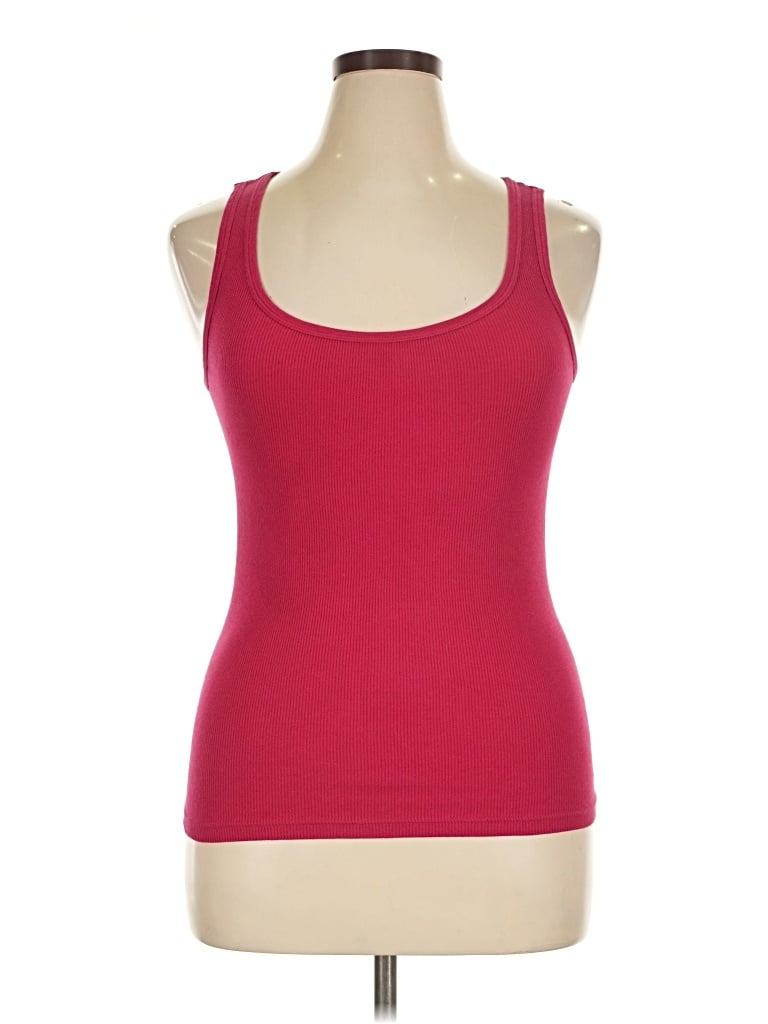 Pre-owned Jcrew Tank Top Pink Halter Neckline Tops