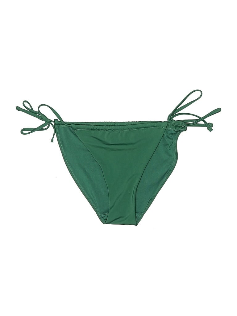 Pre-owned Weekday Swimsuit Bottoms In Green