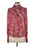 Pinko 100% Polyester Pink Long Sleeve Blouse Size 4 - photo 1