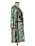 White Mark Print Teal Casual Dress Size L - photo 4