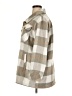 Kensie 100% Polyester Plaid Gray Coat Size XL - photo 5