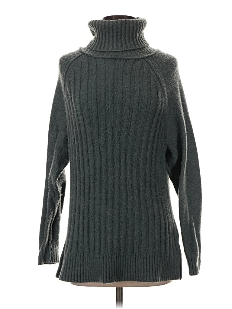 Pre-owned Altar'd State Turtleneck Sweater In Gray