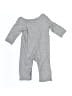 Hb 100% Cotton Graphic Gray Long Sleeve Onesie Size 0-3 mo - photo 2