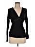 Vera Wang 100% Modal Black Long Sleeve Top Size M - photo 1
