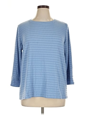 Jones New York Signature 3/4 Sleeve T-Shirt (view 1)