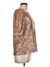Cable & Gauge Gold Short Sleeve Blouse Size L - photo 4