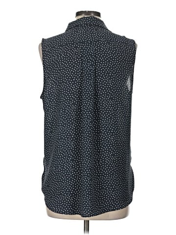 Ann Taylor LOFT Outlet Sleeveless Button-Down Shirt (view 2)