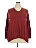 Woman Within Burgundy Pullover Sweater Size 18 (L) - photo 1
