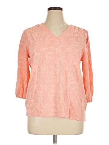 Style&Co 3/4 Sleeve Blouse (view 1)