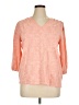 Style&Co Orange 3/4 Sleeve Blouse Size XL - photo 1