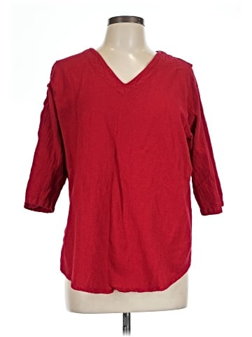 Sea Breeze of California 3/4 Sleeve Blouse (view 1)