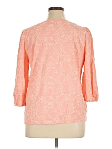 Style&Co 3/4 Sleeve Blouse (view 2)