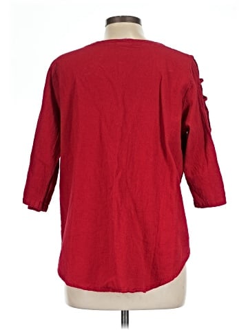 Sea Breeze of California 3/4 Sleeve Blouse (view 2)
